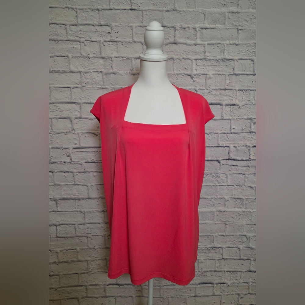 Kasper Salmon Blouse